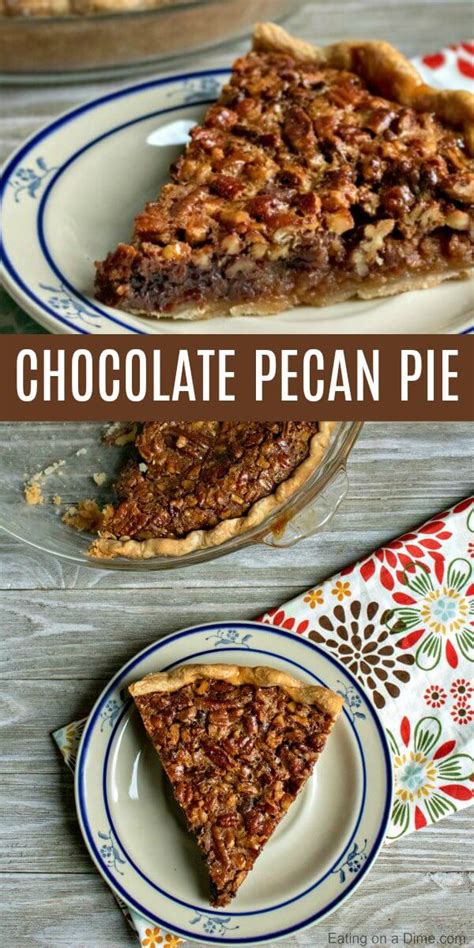 easy-chocolate-pecan-pie-recipe-eating-on-a-dime image