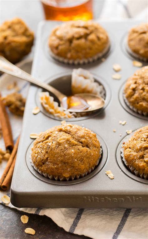 applesauce-muffins-healthy-muffin image
