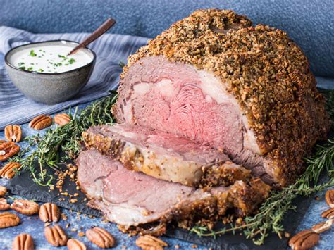 pecan-crusted-prime-rib-roast-flavcity-with-bobby-parrish image