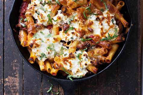 baked-pasta-with-sausage-and-ricotta-seasons-and image