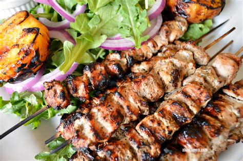 marinated-grilled-pork-skewers-with-peaches-and image
