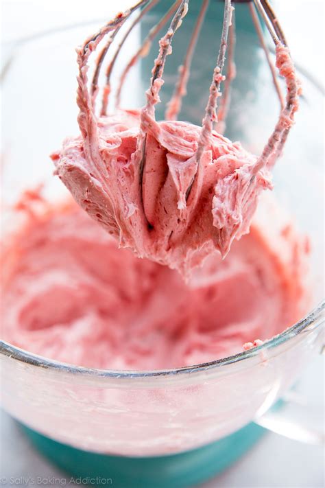 strawberry-buttercream-frosting-recipe-sallys-baking image
