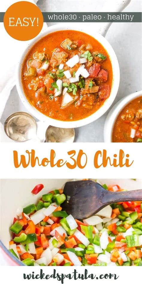 easy-whole30-chili-recipe-wicked-spatula image