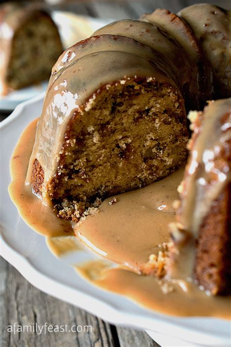 toffee-pecan-bundt-cake-with-caramel-drizzle-a-family image
