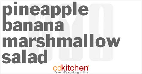 pineapple-banana-marshmallow-salad image