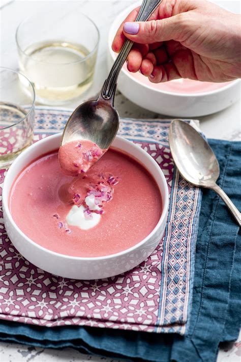 creamy-roasted-beet-soup-recipe-vegetarian-the image
