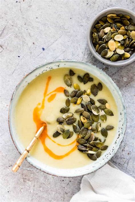 creamy-easy-instant-pot-potato-soup-gf-vegan image