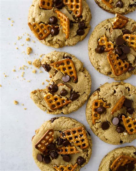chocolate-chip-peanut-butter-pretzel-cookies-craving image