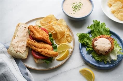 crab-cake-sauce-easy-remoulade-sauce-for-crab-cakes image