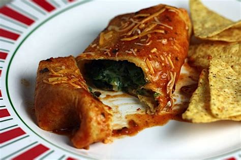 spinach-poblano-and-cheese-enchiladas-healthy image