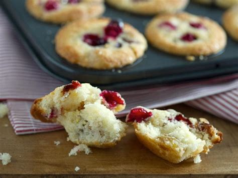 cranberry-and-golden-raisin-cream-muffins-cooking image