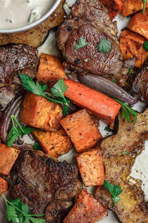 mediterranean-baked-lamb-chops-with-root-vegetables image