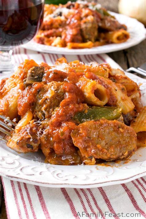 baked-rigatoni-with-italian-sausage-and-meatballs-a image