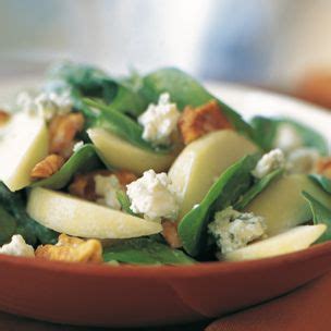 spinach-pear-and-walnut-salad-foodchannelcom image