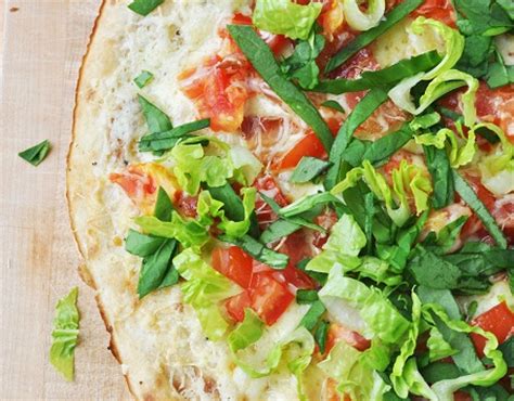 bacon-lettuce-and-tomato-blt-pizza-savor-the-thyme image