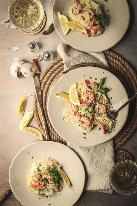 shrimp-scampi-garlic-butter-shrimp-pasta image