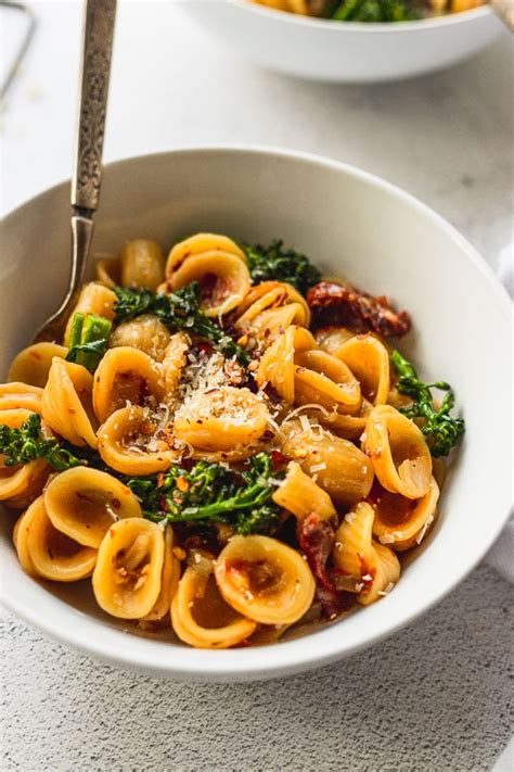 the-easiest-one-pan-orecchiette-pasta image