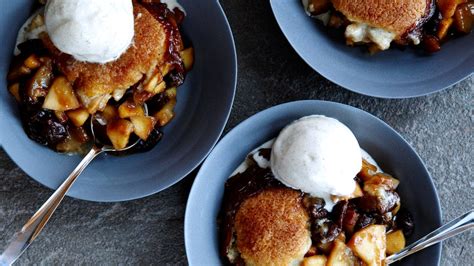 drop-biscuit-pear-and-dried-cherry-cobbler image