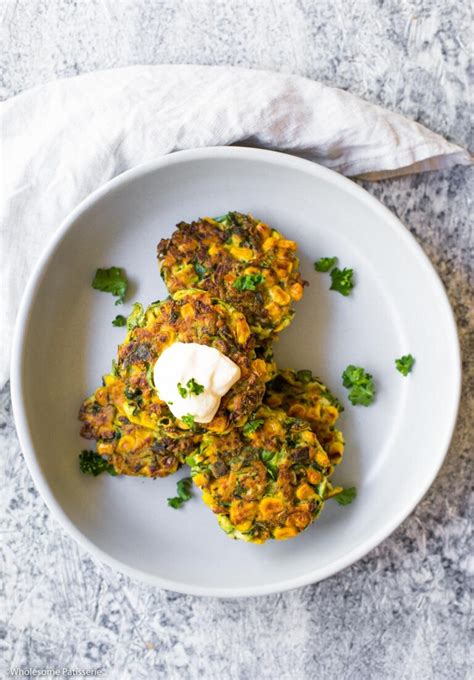 easy-zucchini-and-corn-fritters-wholesome-patisserie image