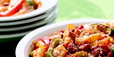 sausage-and-pepper-baked-ziti-good-housekeeping image