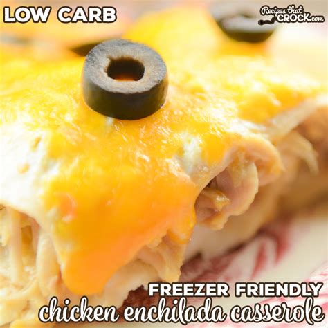 low-carb-chicken-enchilada-casserole-freezer-friendly image
