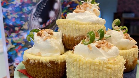 mini-key-lime-cheesecakes-with-coconut-and-key-lime-zest image