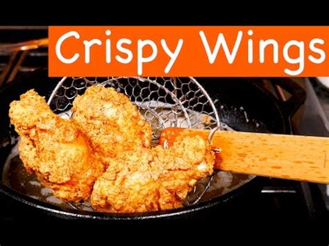 crispy-fried-chicken-wings-recipe-youtube image
