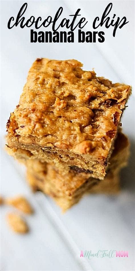 peanut-butter-chocolate-chip-banana-bars-a-mind-full image