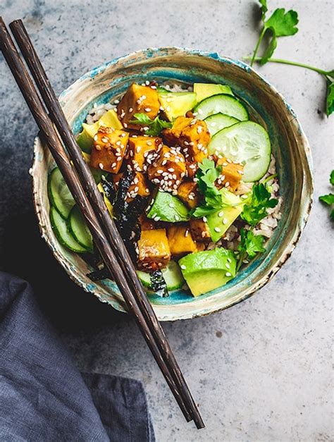 nori-rice-bowls-with-tofu-cucumber-avocado-the image