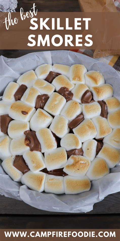 the-best-skillet-smores-recipe-campfire-foodie image