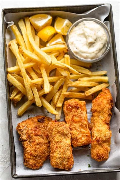 air-fryer-fish-chips-feelgoodfoodie image