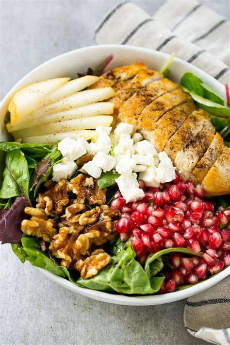 pomegranate-chicken-salad-recipe-healthy-fitness-meals image