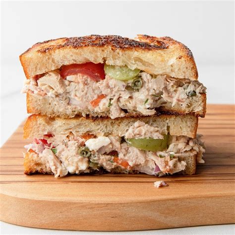 healthy-mediterranean-tuna-melt-sandwich-healthful image