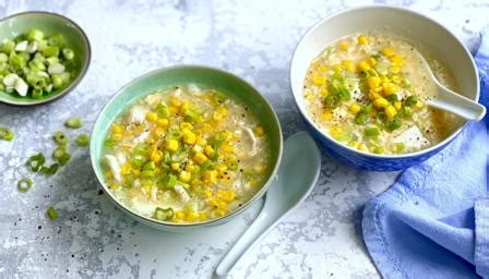 chicken-and-sweetcorn-soup-recipe-bbc-food image