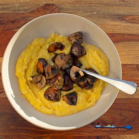 creamy-polenta-with-mushrooms-a-meatless-monday image