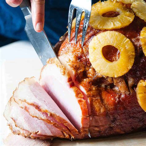 brown-sugar-baked-ham-with-pineapple image