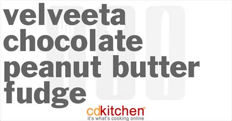 velveeta-chocolate-peanut-butter-fudge image