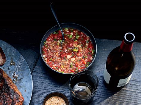 mild-tomato-salsa-recipe-food-wine image