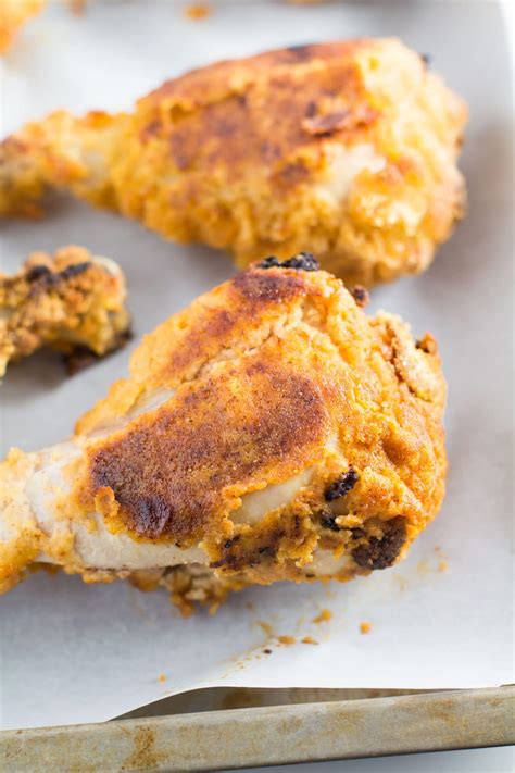 oven-fried-chicken-drumsticks-healthy-gluten-free image