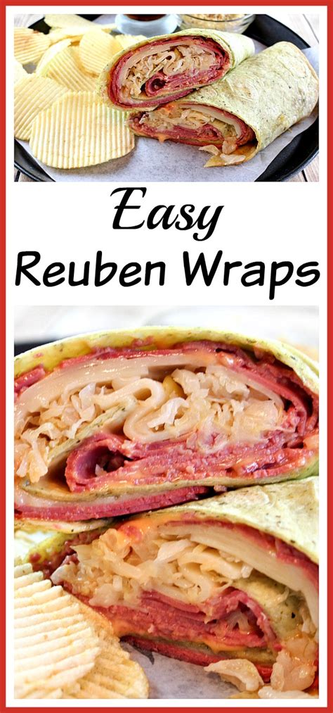 reuben-wraps-easy-and-quick-lunch-or-dinner-recipe-idea image