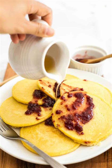 the-easiest-corn-flour-pancakes-gluten-free-dairy-free image