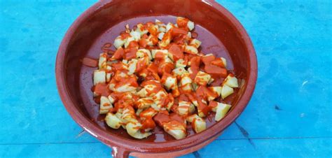 spanish-patatas-bravas-recipe-spanish-fried-potatoes image