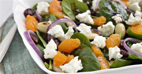 mandarin-orange-goat-cheese-and-spinach-salad-12 image