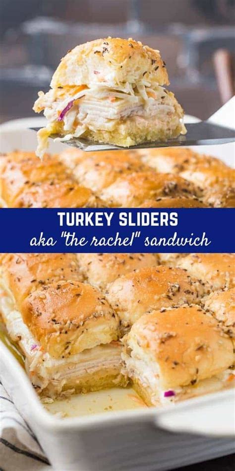 turkey-sliders-rachel-sandwich-sliders-rachel-cooks image