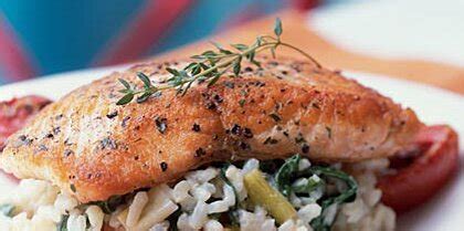 crispy-salmon-with-risotto-slow-roasted-tomatoes image