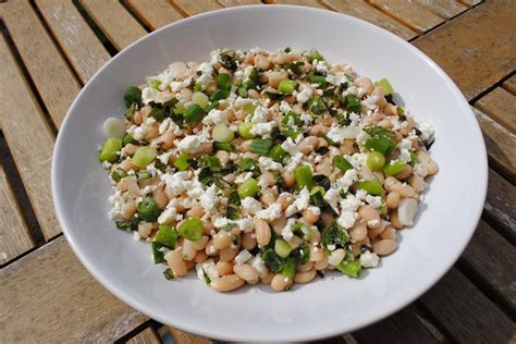 white-bean-feta-and-mint-salad-recipe-great-british image