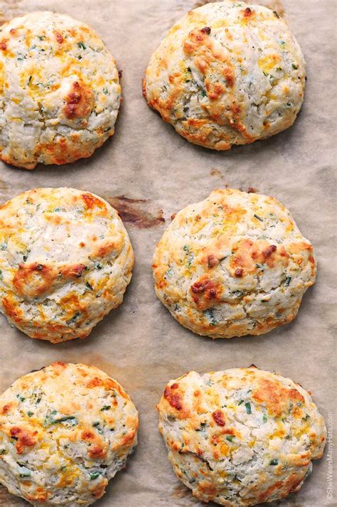 sour-cream-cheddar-and-chives-drop-biscuits image