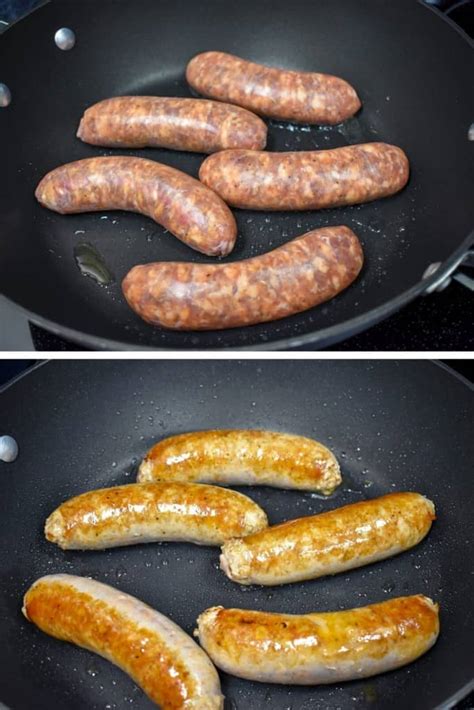 skillet-italian-sausage-cook2eatwell image