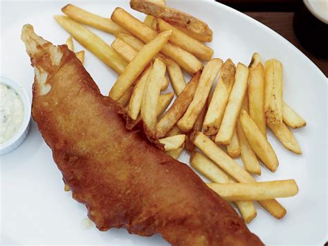 fried-beer-battered-fish-and-chips-with-dilled-tartar image