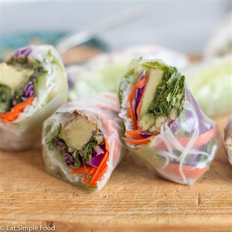 healthy-fresh-vegetable-spring-roll-recipe-eat image